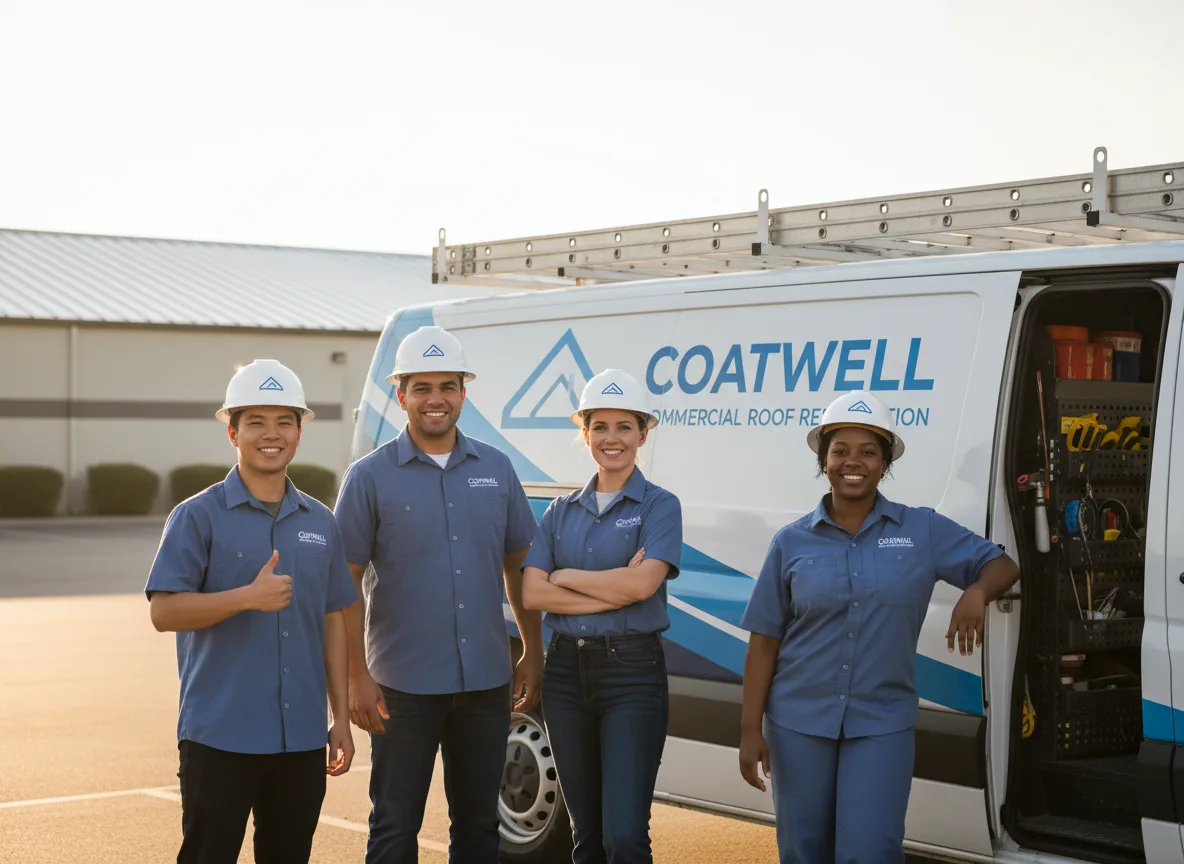 Commercial roof coating company in Garrett, PA